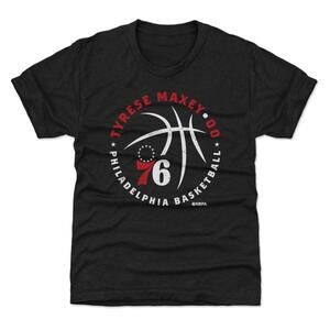 500 Level Tyrese Maxey Philadelphia 76Ers Youth Shirt